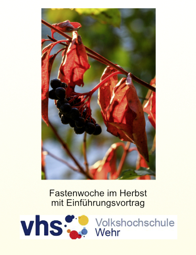 Fastenwoche im Herbst